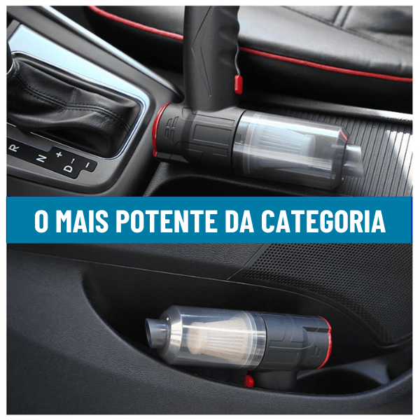 Aspirador Portátil para Carro TurboX + Frete Grátis - Ofertas Tsunami